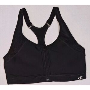 WOMEN'S CHAMPION THE  RACERBACK  BRA BLACK